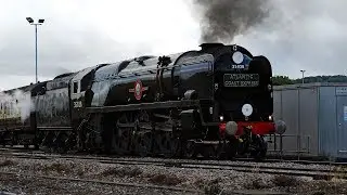 A Southwestern Spectacular! 35028 Clan Line with the Atlantic Coast Express 10/08/19