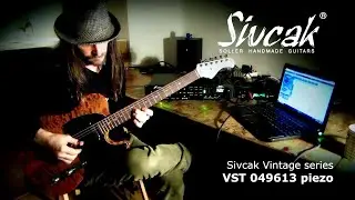 Guitar Review, Sound Test - Tele Sivcak Guitar + piezo, Fractal Axe FX - Peter Luha