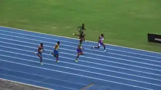 Carifta Trials 2018 Boys U17 100m Final