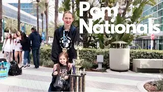 Toddlers First Flight | Jr High Cheer & Pom Nationals | Anaheim | Disney In The Rain