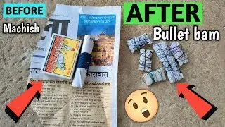 I Made ₹2 Diwali Bullet Bam Using Matchsticks 🔥