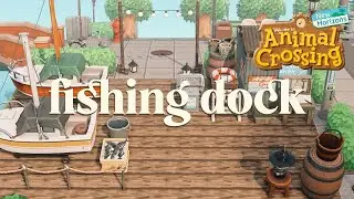 fishing dock | speed build | animal crossing new horizons