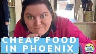 $60 a day in Phoenix 🍕 {Cheap Food Travel} 🌮