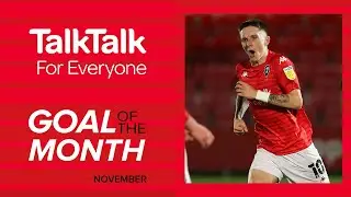 TalkTalk Goal of the Month for November | Ash Hunter vs Morecambe 🔥