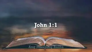 john 1.1 | Bible is the Book of Life Please Read Bible Everyday
