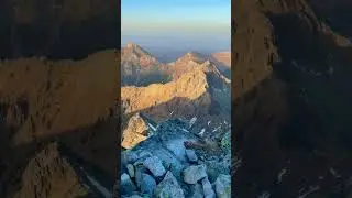 Tatra Mountains November 2022 Golden hour before sunset