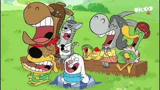 Bananimals Laughing with Adele the Donkey