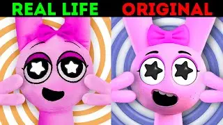 The Best TikTok of Sprunki Incredibox | PINKI's MYSTERY | ORIGINAL vs Plush Toy REAL LIFE