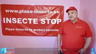 Instructiuni montaj plasa insecte cu precadru pentru usi