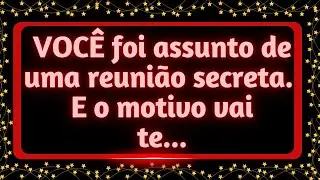 VOC&Ecirc; foi assunto de reuni&atilde;o secreta com um grupo de 7 pessoas.  E o motivo vai te... 🤯😮
