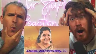 Maleyam Maarodaninjum | K.S Chithra | Sharreth | Gireesh Puthanjeri - Live performance REACTION!!