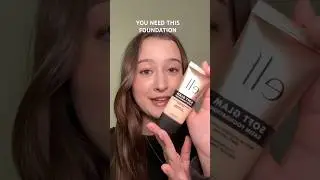 First impression | Elf soft glam satin foundation 🤭 #makeup #elfcosmetics