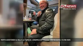 MORTO ASSISTENDO AL RALLY, LA FAMIGLIA: &laquo;DINAMICA DIFFICILE DA COMPRENDERE&raquo; | 13/09/2025