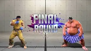 SF6: Ryu vs.  E. Honda (2–1 set)