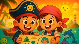 Pirate Pals Treasure Map Music Adventure! 🏴&zwj;☠️🎶 | Song by BrightTales