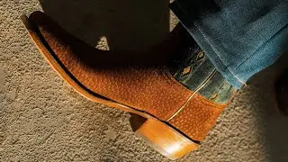 Lucchese - The Carpincho boot is benchmade from supple South American Capybara hide.