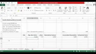 Double-Declining-Balance Method (depreciation)