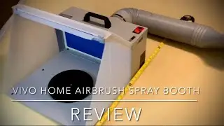 VIVO HOME AIRBRUSH SPRAY BOOTH UNBOXING AND REVIEW #unboxing #vivohome #airbrush #spraybooth