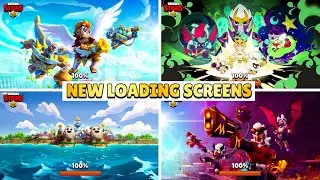 Brawl Stars | New Loading Screen | New Brawlers Alli and Trunk