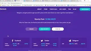 New airdrop site free ICO  Bounty Pool: 10 000 000 tokens