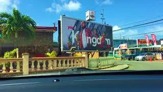Drive to pigeon Point (Crown Point Tobago)