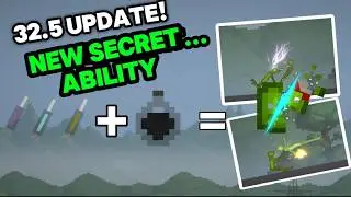 UPDATE 32.5: FIRE & ELECTRICITY ABILITY VS SECRET POWER in MELON PLAYGROUND!