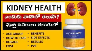 Vestige Kideny Health Capsules Benefits in Telugu Official | Dosage ,Testimonial, Mrp, Dp, PV