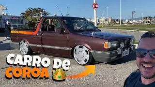 SAVEIRO REBAIXADA/suspens&atilde;o a rosca slim Rodas 17