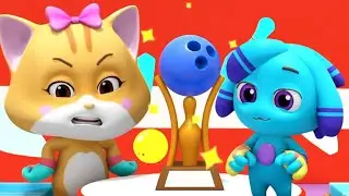Comp&eacute;tition de Quilles Amusante Vid&eacute;o  Anim&eacute;e pour les Tout-petits - Loco Nuts