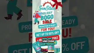 Holiday BOGO Sale! Buy One, Get One FREE + 50% OFF CBD Products!