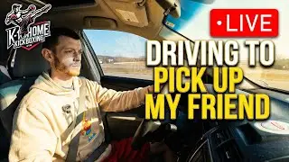 Driving to pick up my buddy