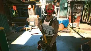 Cyber Samurai tech ninja build #Cyberpunk 2077 4k gameplay PS5