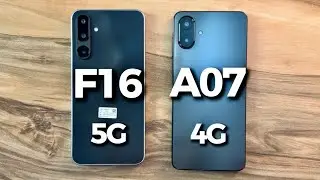 Samsung F16 vs A07