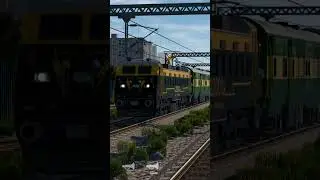 WAP4 Locomotive &Janstabhdi express/ Garibrath Express/ Local Train/Railway simulator India gameplay