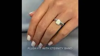 2.3 ct Cushion Cut Diamond Solitaire Ring