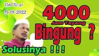 Cara Cepat Kejar 4000  Jam Tayang bagi YouTuber Pemula