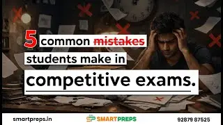 5 common mistakes in  competitive exam