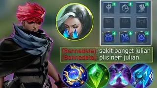 EMBLEM & BUILD JULIAN OFFLANER TERSAKIT 2022 | TOP GLOBAL JULIAN - MOBILE LEGENDS