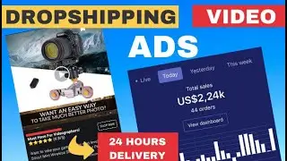I will create shopify facebook video ads for dropshipping products