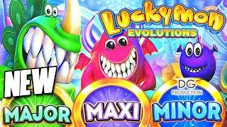 🚨НОВИНКА🚨У МЕНЯ ПОЛУЧИЛИ ГЛАВНЫЙ И МАКСИ LUCKYMON MONSTERS EVOLVE REVOLUTIONS ИГРОВОЙ АВТОМАТ BIG...