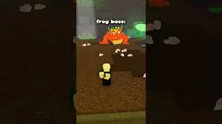 Frog Boss with secret loot in 99 Nights In The Forest #99nightintheforest #roblox