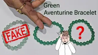 Green Aventurine Bracelet 🔮 Real Vs Fake Aventurine Stone 💎 Healing Crystals 💰 WhatsApp: 6261559299