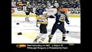 Billy Tibbetts Drops Jamal Mayers Mar. 31st, 2001