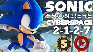 SONIC FRONTIERS GUIDE 100% CYBERSPACE LEVEL 2-1 &agrave; 2-7 (Red Rings, Rang S)