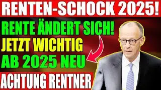 Rentenreform 2025: Diese 7 &Auml;nderungen treten ab 1. Januar in Kraft | Was Rentner jetzt wissen m&uuml;ssen
