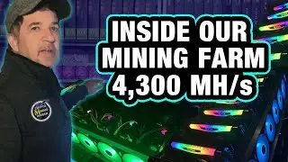Tour of Our Crypto Mining Farm | December 2021 | Heating our Home | 4,300 MH/s Ethereum | RVN | CFX