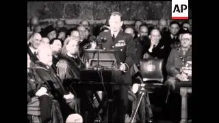 FREEDOM OF LONDON FOR PORTAL, CUNNINGHAM AND ALANBROOKE - SOUND