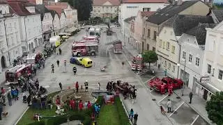 Tag der Einsatzkr&auml;fte am Stadtplatz Eferding