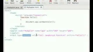Java Applet Tutorial #9 Calling Applet Method from JavaScript