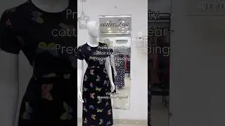 Comfortable cotton lounge wear for pregnant and feeding moms-CollecZan-Nagercoil #feedingdress